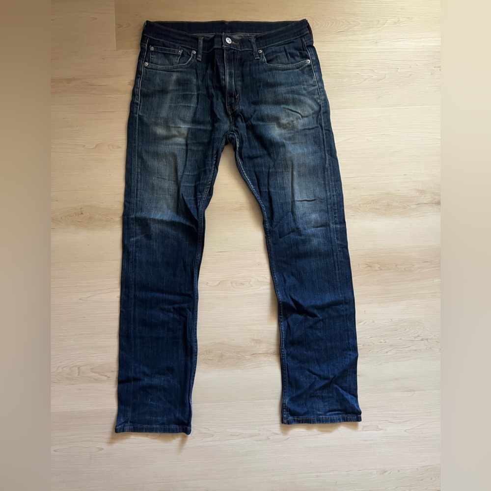 Levi's 513 Slim Straight Jeans 32x32 Blue